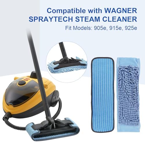 GreeSuit Microfiber Steam Mop Pads for Wagner 905e 915e 925e