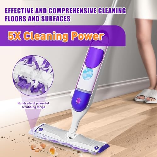 SVPSNUMSI PowerMop Refill Pads - 20 Count Replacement for Swiffer PowerMop