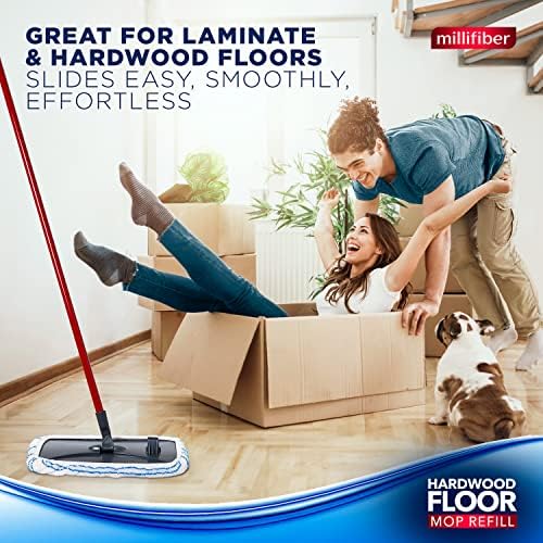 Microfiber Mop Refills 15x8 Inches 12-Pack