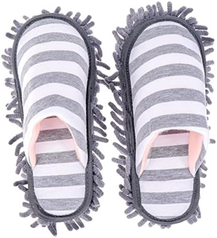 Minkissy Chenille Floor Clean Slippers Washable