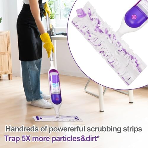 PROXO Replacement Mop Pad Refills - Heavy Duty Wet Mopping Cloths