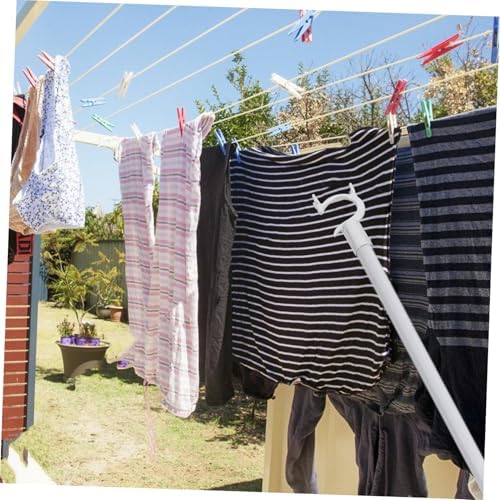 4Pcs Aluminum Alloy Mop Pole Hook Replacement for Durable Cleaning
