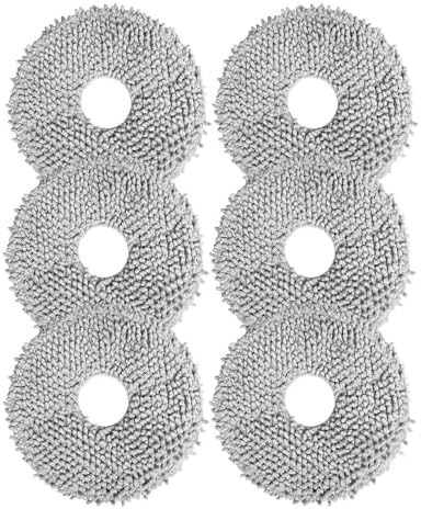 6 Pack Replacement Mop Pads for Xiao Jia 2C102CN Robot Vacuum