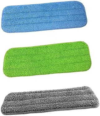 PACKOVE 3Pcs Water Spraying Mop Cloth Replacement