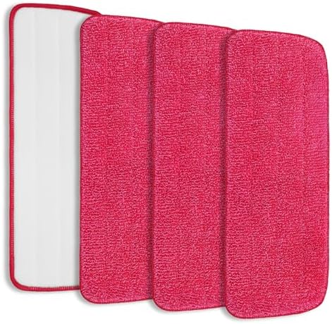 46 Pack Microfiber Mop Pads for Rubbermaid Reveal Spray Mop