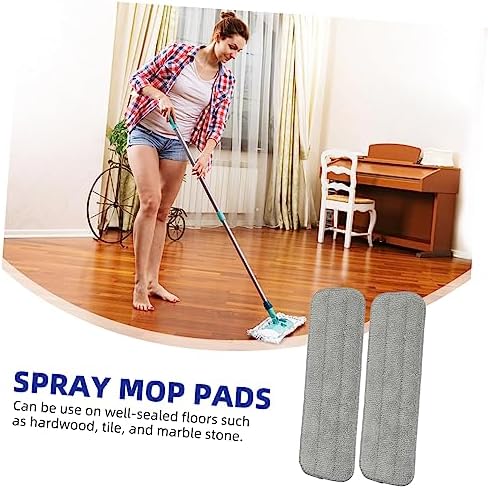 5Pcs Spray Mop Pads for Hardwood Tile Marble Floors