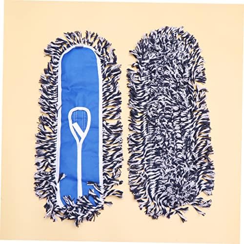2Pcs Push Mop Cloth - Durable Reusable Machine Washable Floor Cleaning Replacement