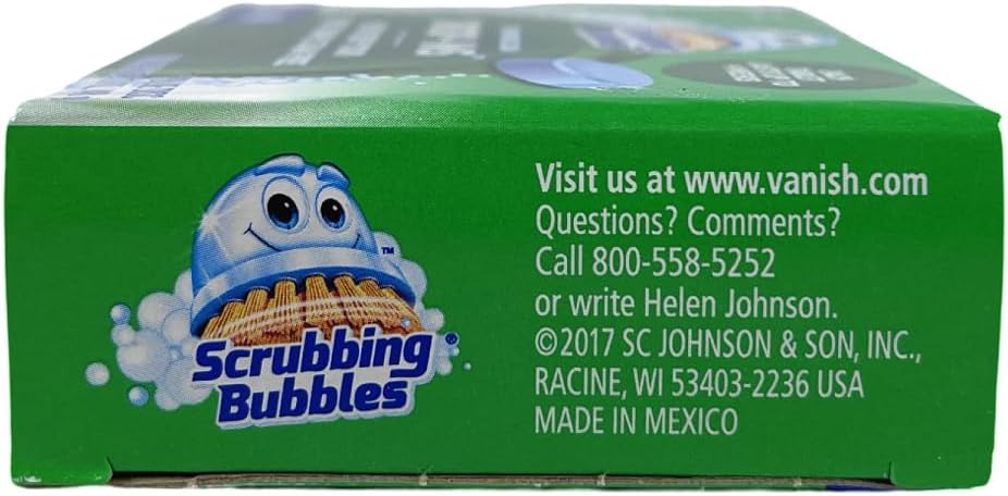 Vanish Scrubbing Bubbles Drop-Ins 17 Oz Pack of 12