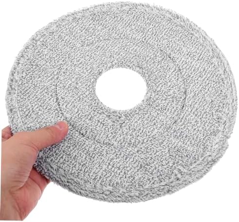 3Pcs Cotton Rotation Mop Heads for Easy Cleaning
