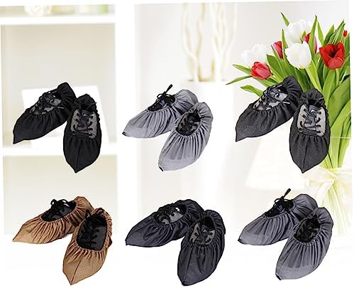 PACKOVE Mopping Shoes Cover 1 Pair Non-Slip Indoor Cleaning Shoes 1