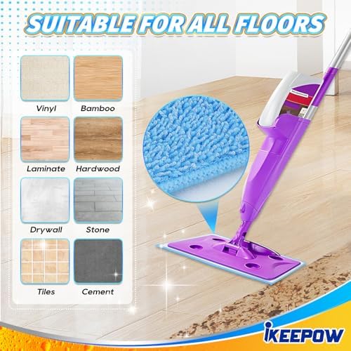 4 Pack Reusable Microfiber Mop Pads for Rejuvenate Machines 1