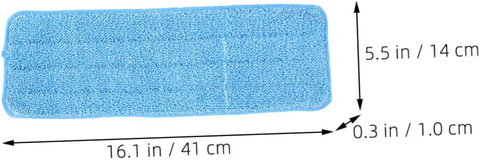 4pcs Reusable Fiber Cloth Mop Pad Refills