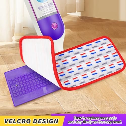 8 Pack Reusable Mop Pads for Swiffer PowerMop Spray Mops