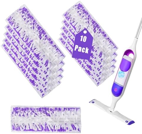 YFLY 10 Pack Replacement Mop Pads for Swiffer PowerMop