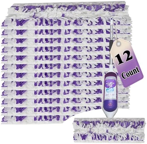 12 Count Disposable Mopping Pad Refills for PowerMop