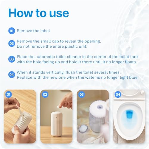 Fresh Fresh Toilet Cleaner Bottle Set - 5 Bottles 2500 FlushesBottle