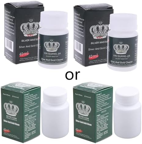 2Pcs Jewelry Cleaner Rust Remover Anti Tarnish