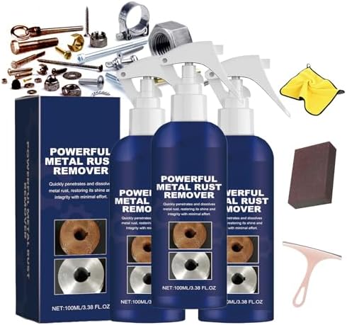 2024 New Powerful Metal Rust Remover 3PCS