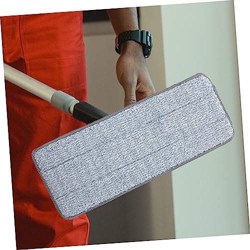 2pcs Microfiber Mop Pads Reusable Floor Cleaning Accessory