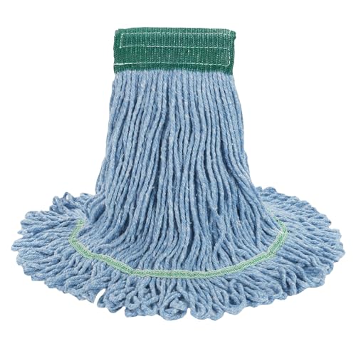 Boardwalk Super Loop Wet Mop Head Medium Blue 12Carton