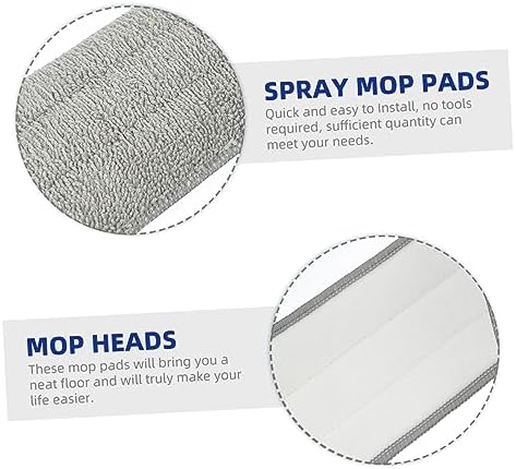 5Pcs Spray Mop Pads for Hardwood Tile Marble Floors