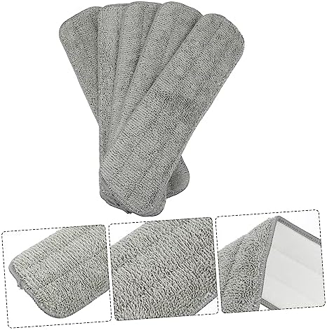 5Pcs Spray Mop Pads for Hardwood Tile Marble Floors
