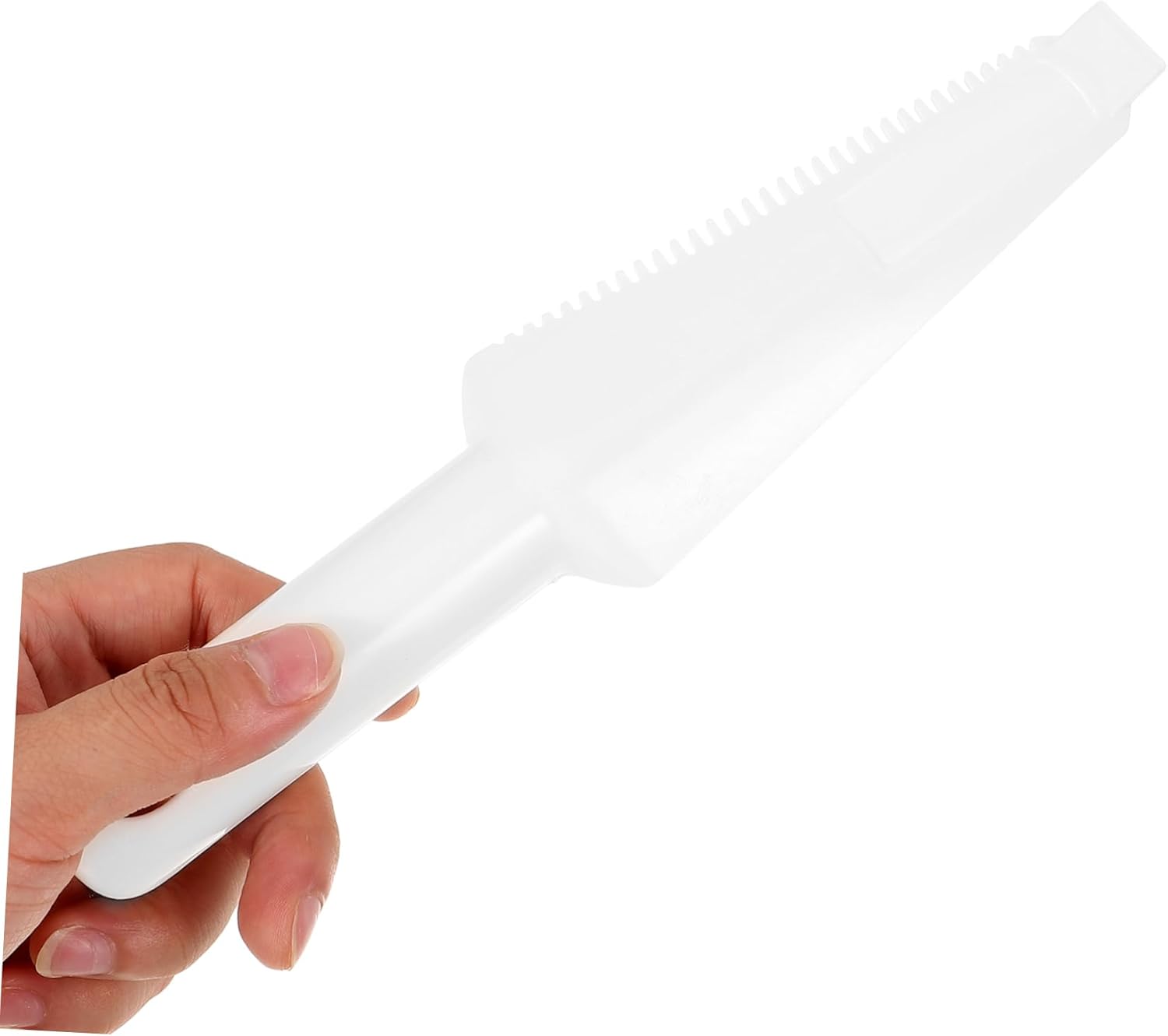 Ipetboom 2pcs Self-Wringing Mop Scrapers with Serrated Edges for Efficient Cleaning