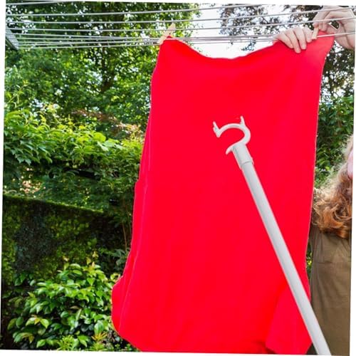 4Pcs Aluminum Alloy Mop Pole Hook Replacement for Durable Cleaning