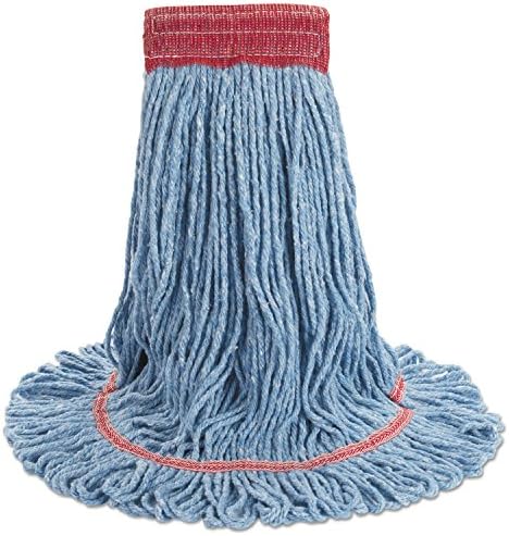 Boardwalk BWK503BLCT 5 in Super Loop Wet Mop Head - Large Blue 12Carton