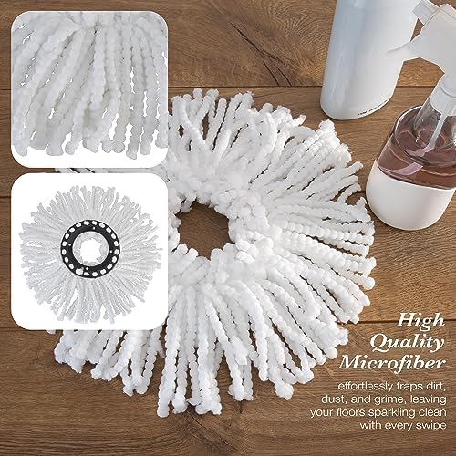 Simplify Microfiber Mop Head Replacement Pack of 2 1