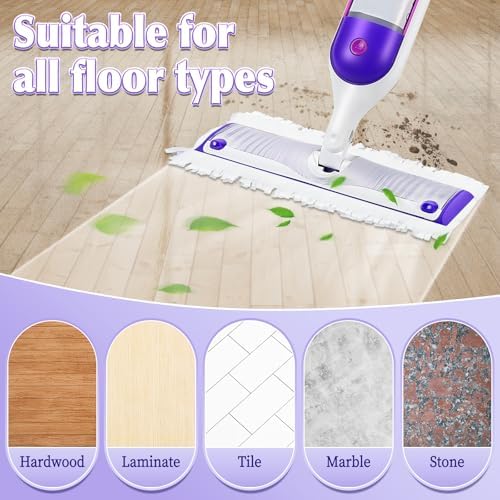 Hofosi 12 Pack Swiffer Power Mop Pad Replacement