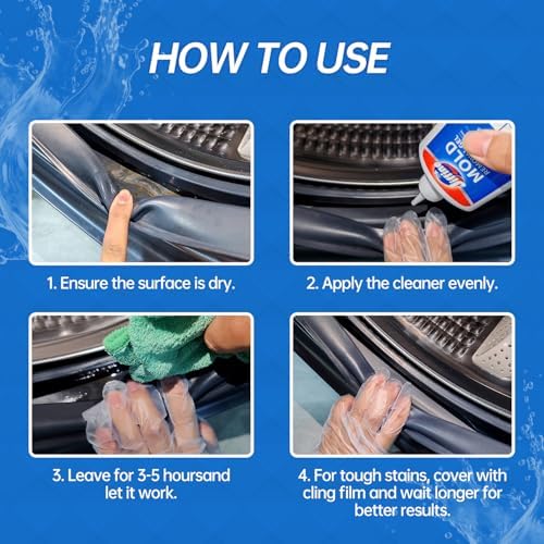 Jiffine Mold Stain Remover Gel 8 Fl Oz 1