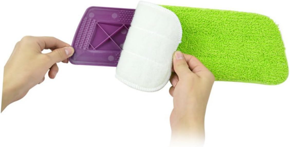 PACKOVE 8pcs Microfiber Mop Cloth Replacement Kit
