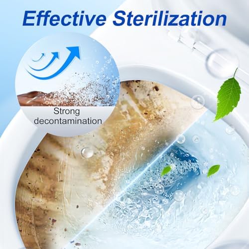 IFSRF Automatic Toilet Cleaner Tablets 50 Pack - Blue