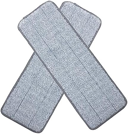 2pcs Replacement Mop Pads for Hardwood Tile Marble