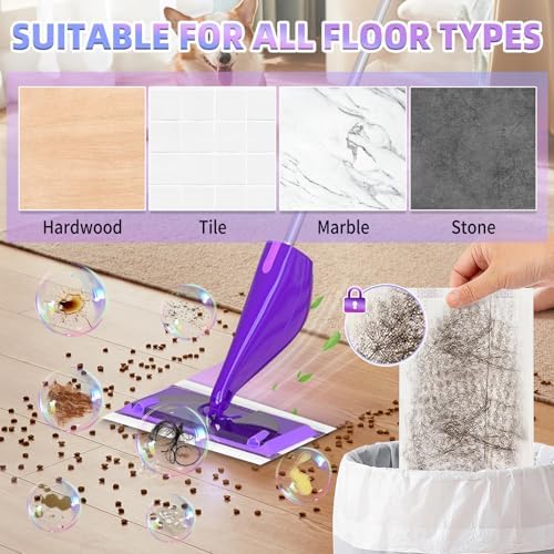 Hofosi 40 Count Wet Jet Mop Pad Refills