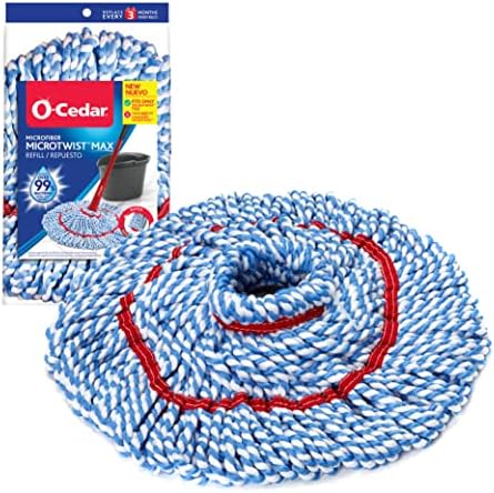 O-Cedar MicroTwist MAX Microfiber Refill Pack of 3