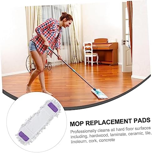 CALLARON Reusable Cotton Mopping Pads for All Hard Floors