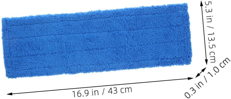 3Pcs Coral Fleece Mop Pads Replacement