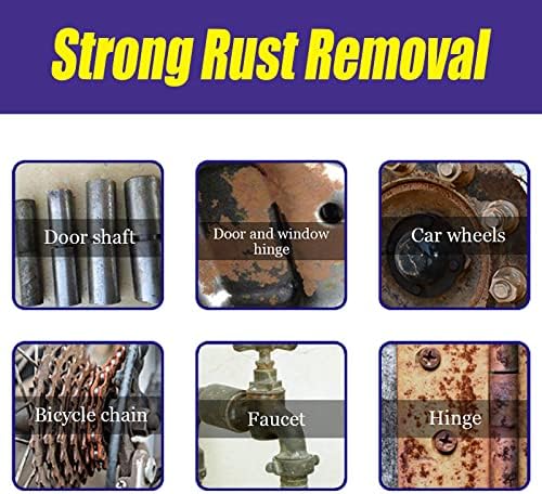 Homomdy Rust Remover Spray 6pcs Multipurpose
