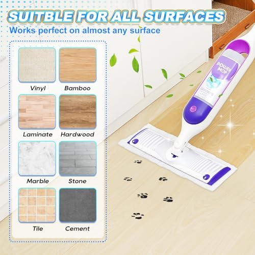 YagoDago 20 Pack Power Mop Replacement Pads