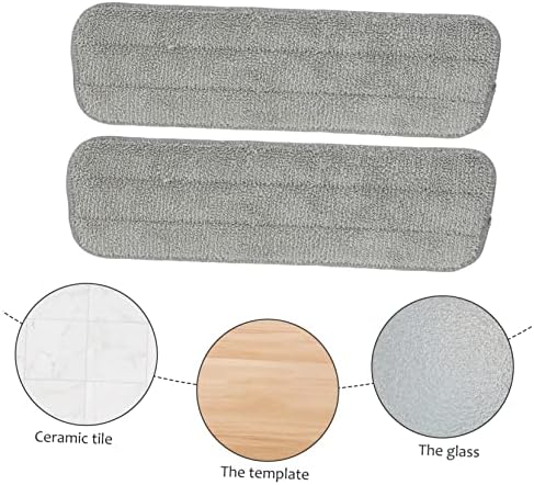 5Pcs Spray Mop Pads Washable Replacement Mop Heads