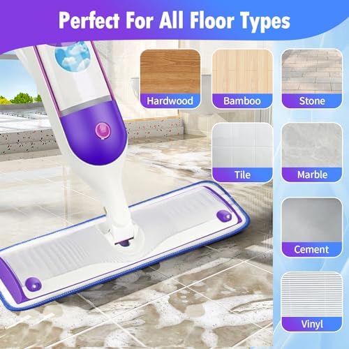8-Pack Reusable Swiffer Mop Pads for 13-15 Spray Mop