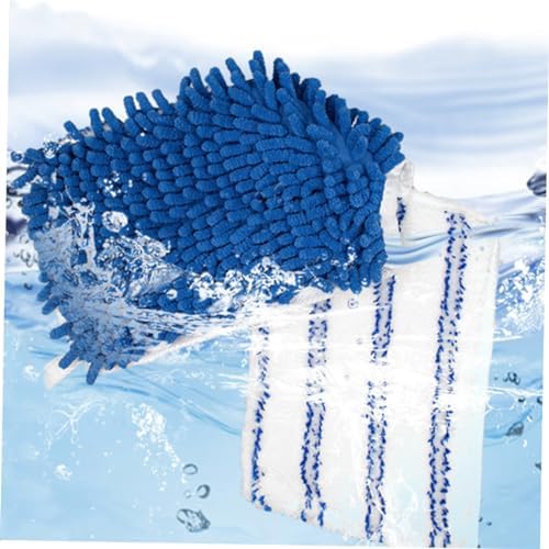 2Pcs Chenille Mop Replacement Pads Reusable