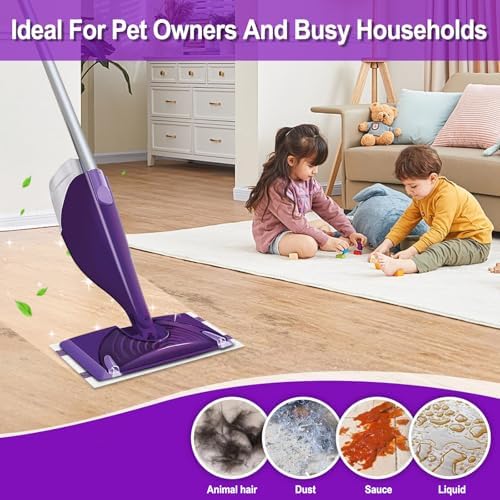 20 Count Kusroie Wet Jet Pads Refill for Multi Surface Cleaning