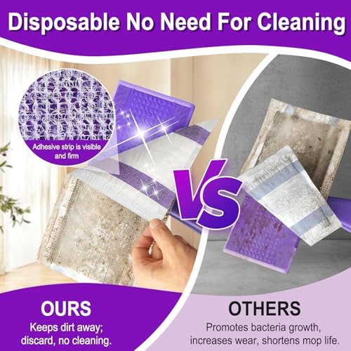 20 Count Kusroie Wet Jet Pads Refill for Multi Surface Cleaning