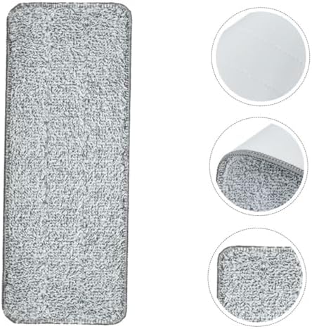 3PCS Reusable Flat Mop Pads for Smooth Floor Cleaning