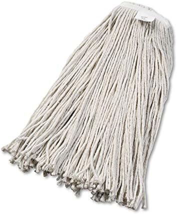 Boardwalk 2032CEA Cut-End Wet Mop Head Cotton White
