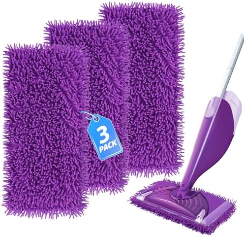 KeeTidy Wet Jet Pads 3 Pack for Swiffer WetJet