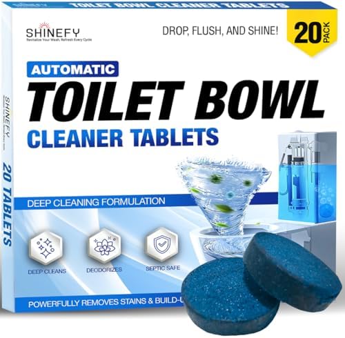 Shinefy Automatic Toilet Cleaner Tablets - 20 Tabs